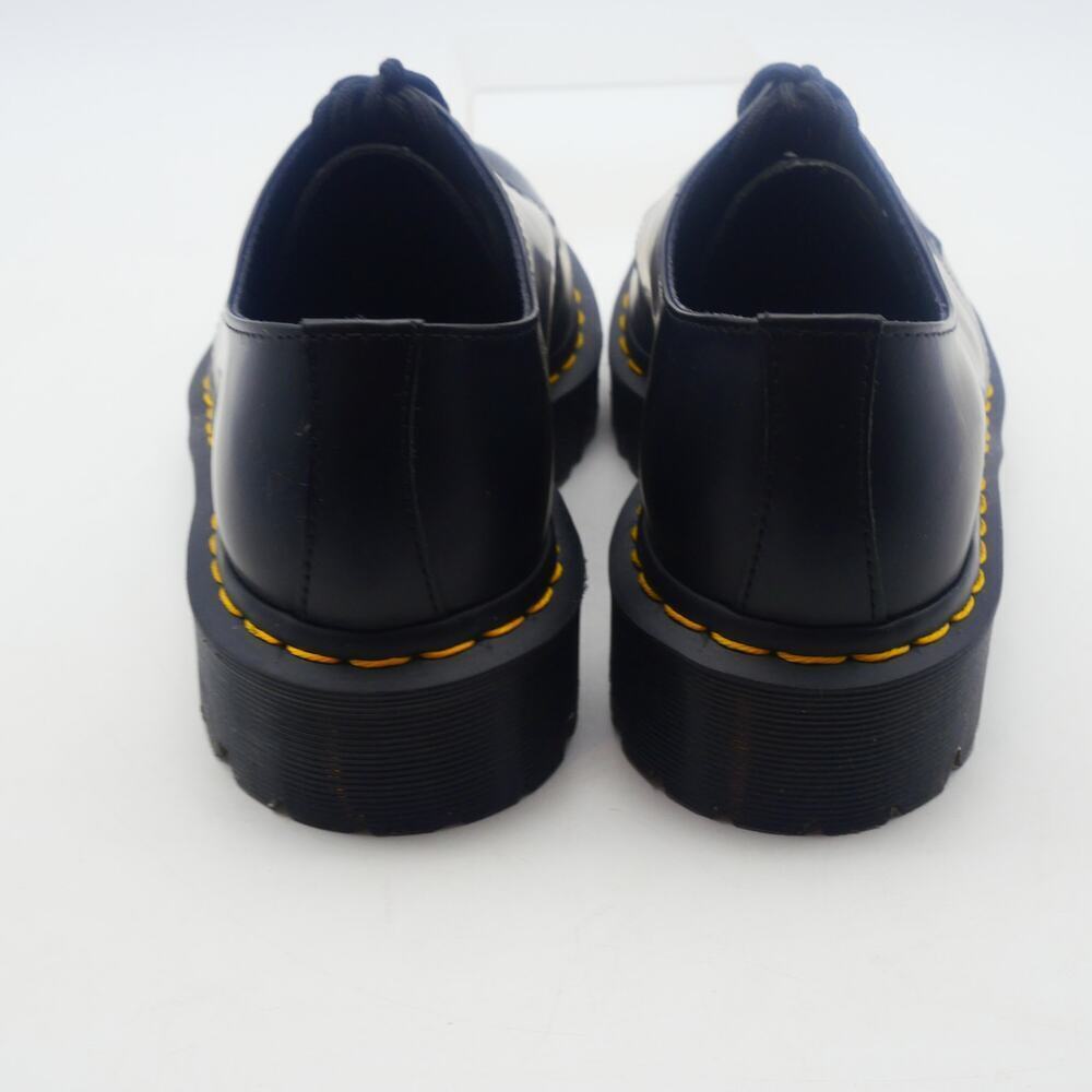 NEW Dr. Martens 1460 Bex Smooth Leather Oxfords Men's 7 Women's 8 Black Docs - Picture 3 of 9